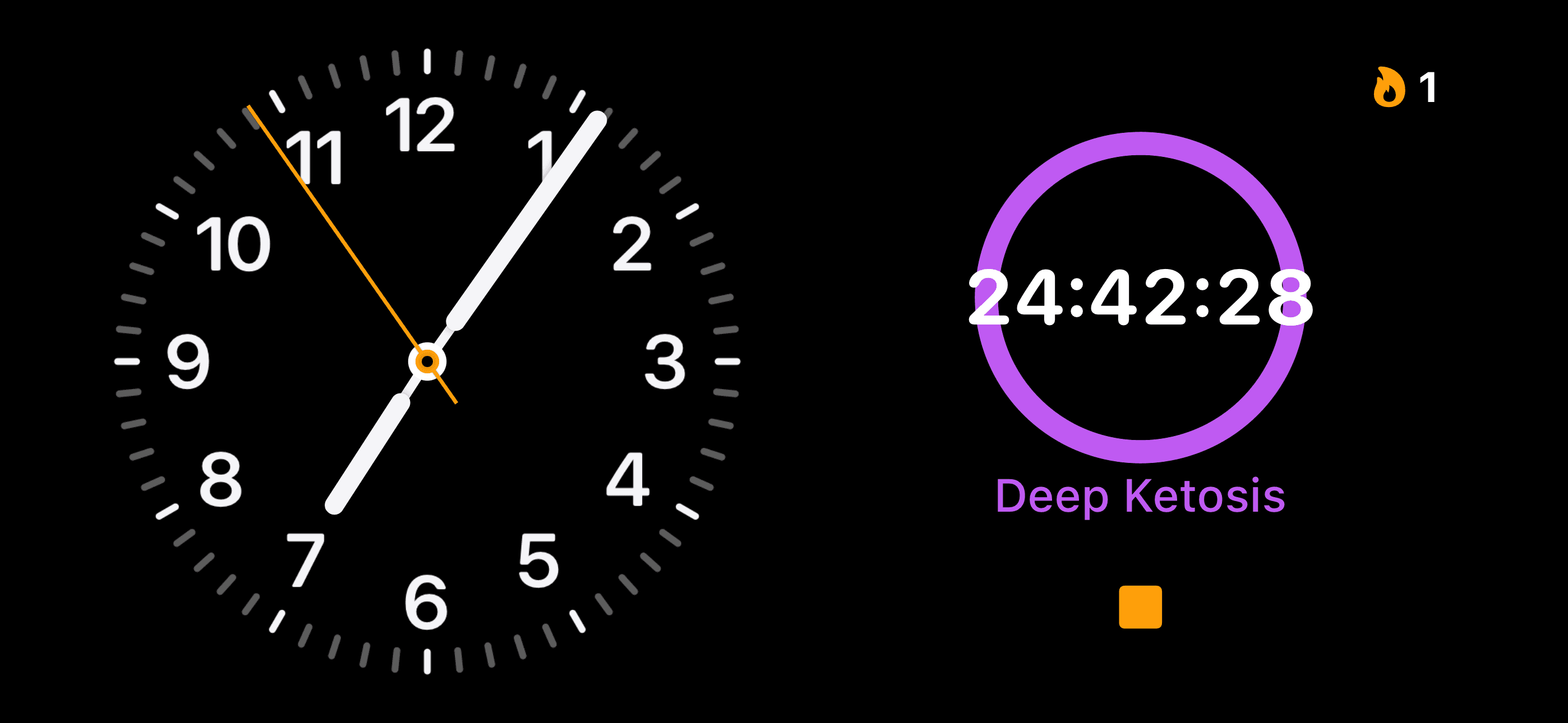 StandBy mode widget display